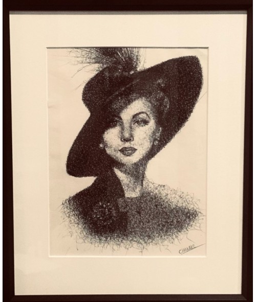 La femme au chapeau