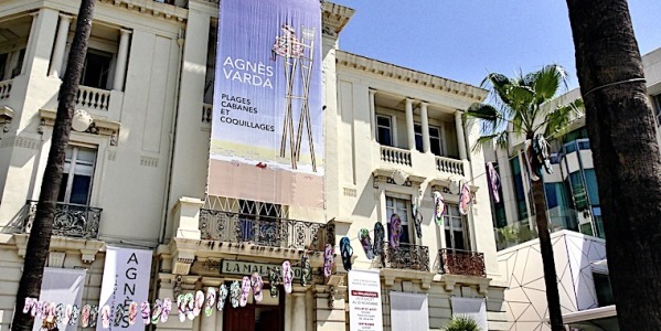Cannes, Hommage à Agnès Varda, Exposition Plages, Cabanes et Coquillages à La Malmaison et la villa Domergue 