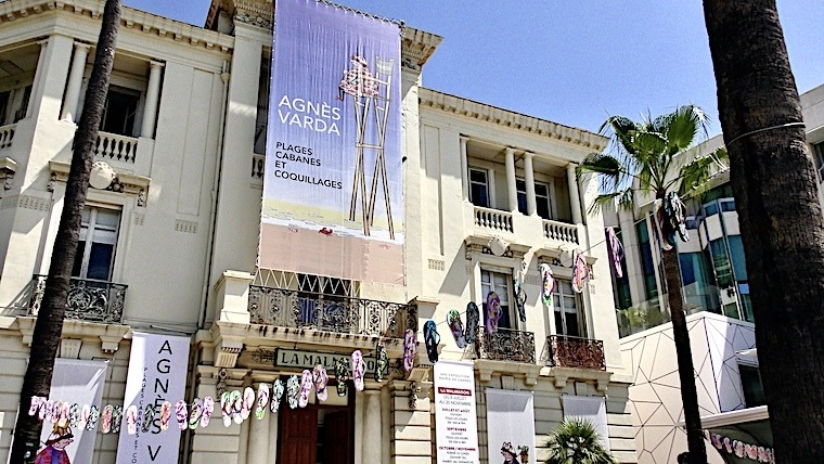 Cannes, Hommage à Agnès Varda, Exposition Plages, Cabanes et Coquillages à La Malmaison et la villa Domergue 